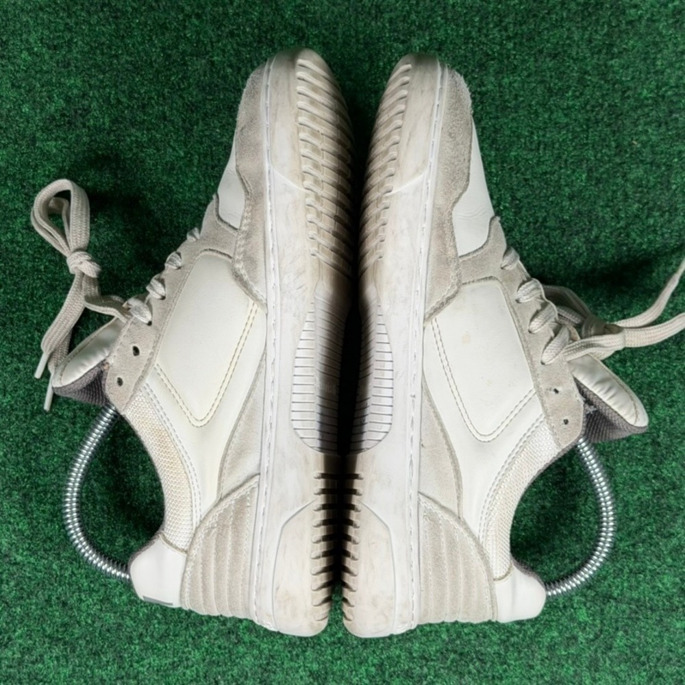 Barebarics Urban Barefoot Sneakers Womens 5 White Grey Leather Suede EU 36 - Picture 7 of 9